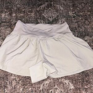 Women's Cream Shorts